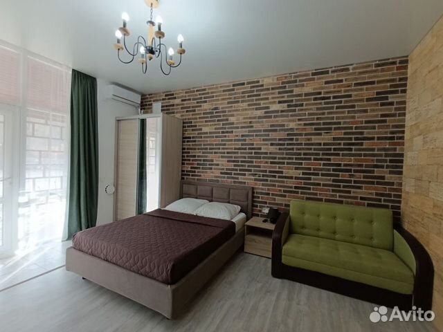 

Квартира-студия, 27 м², 2 кровати