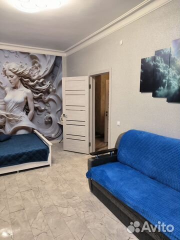 

1-к. квартира, 40 м², 2 кровати