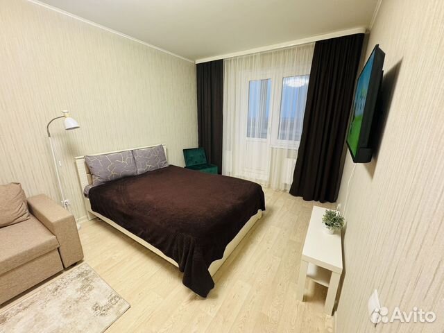 

1-к. квартира, 39 м², 2 кровати