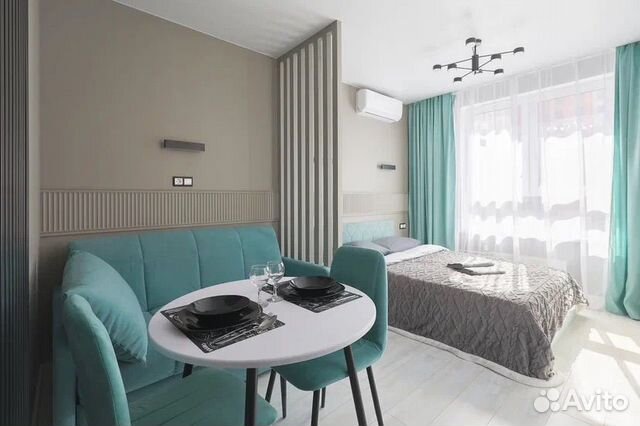 

Квартира-студия, 22 м², 2 кровати