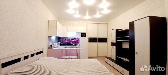 

Квартира-студия, 30 м², 2 кровати