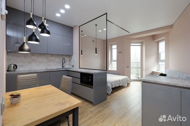 

Квартира-студия, 31 м², 2 кровати
