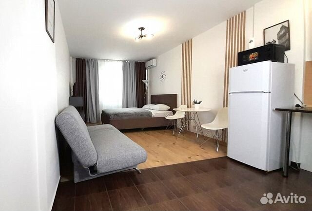 

Квартира-студия, 30 м², 2 кровати