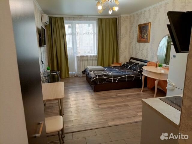 

Квартира-студия, 38 м², 2 кровати