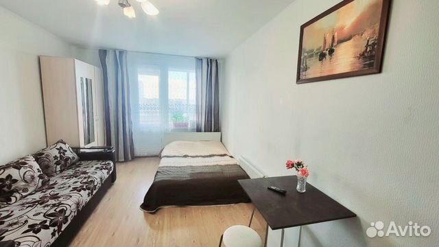 

Квартира-студия, 25 м², 2 кровати