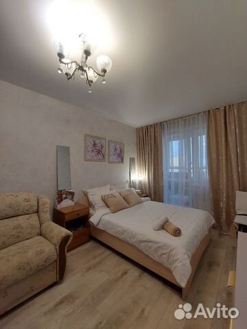 

1-к. квартира, 42 м², 3 кровати