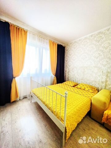 

1-к. квартира, 42 м², 3 кровати