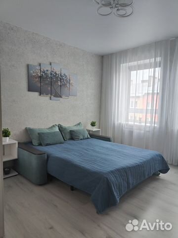 

1-к. квартира, 40 м², 2 кровати