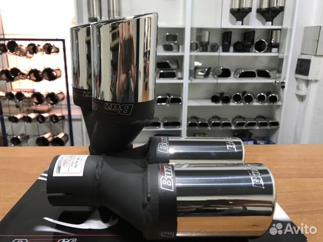 Насадка на глушитель Buzzer ZZ 2x70 Насадка на глушитель Buzzer ZZ 2x70