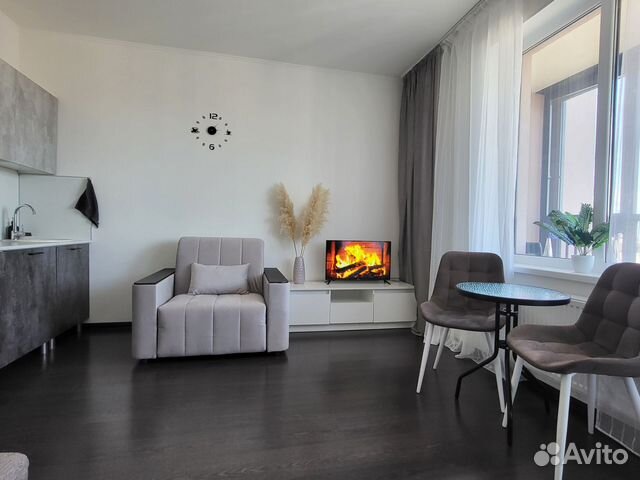 

Квартира-студия, 25 м², 2 кровати