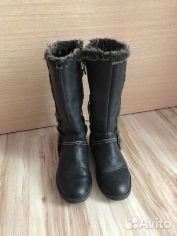 Сапожки зимние на девочку