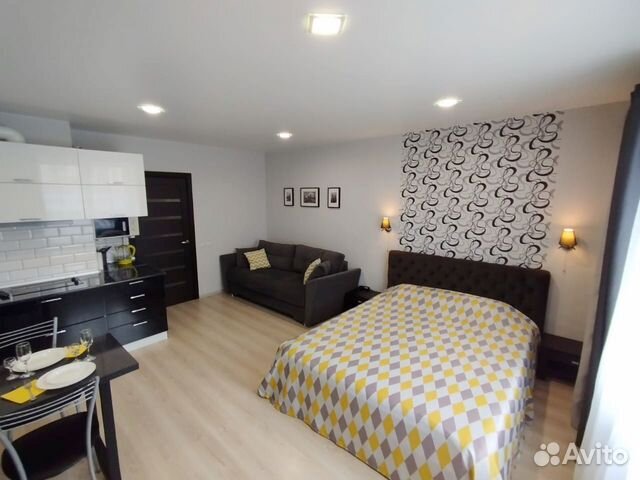 

Квартира-студия, 30 м², 2 кровати