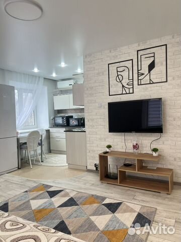 

Квартира-студия, 33 м², 2 кровати