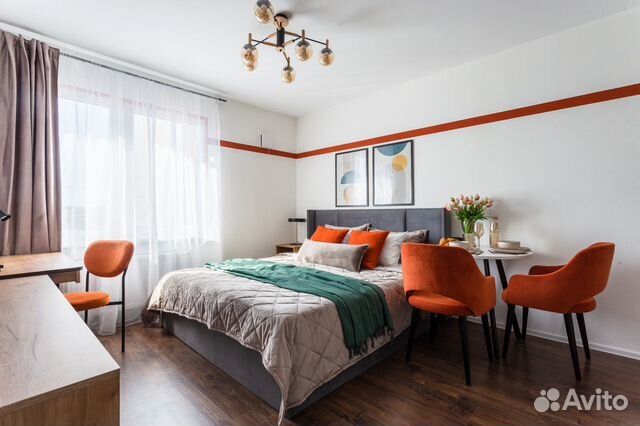 

Квартира-студия, 25 м², 1 кровать