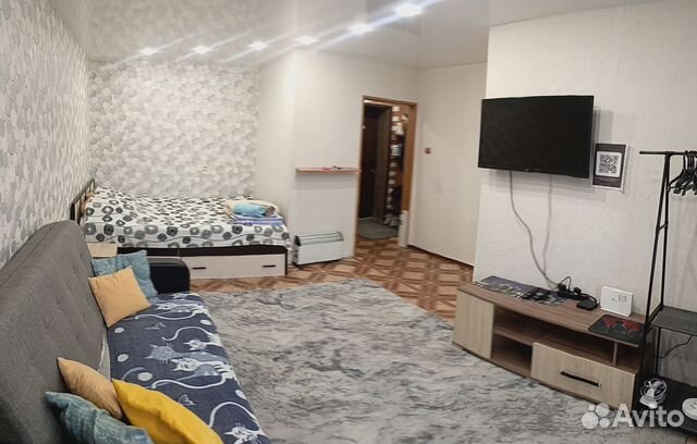 

1-к. квартира, 30 м², 2 кровати