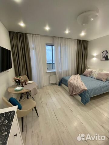 

Квартира-студия, 29 м², 1 кровать