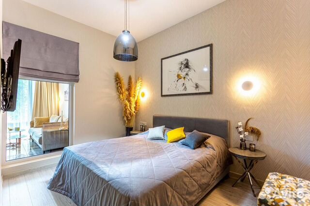 

1-к. квартира, 59 м², 2 кровати