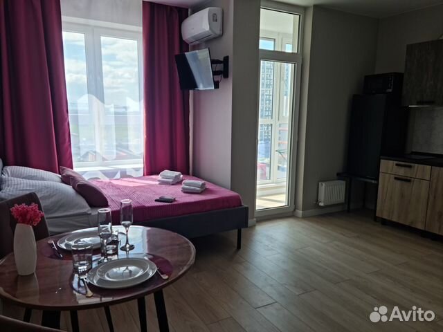 

Квартира-студия, 24 м², 1 кровать