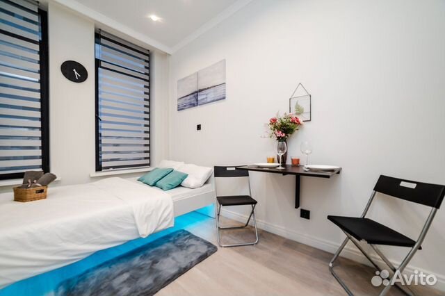 

Квартира-студия, 19 м², 1 кровать