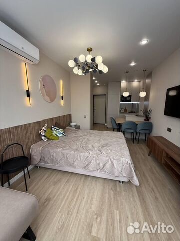 

Квартира-студия, 25 м², 2 кровати