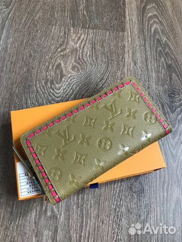 Кошелёк Louis Vuitton clemence хаки
