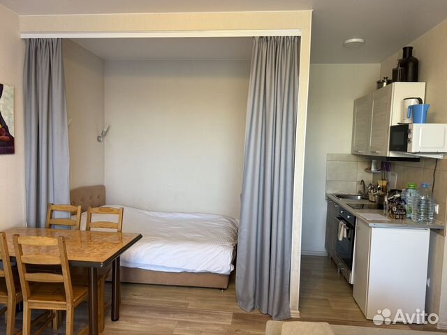 

Квартира-студия, 45 м², 3 кровати