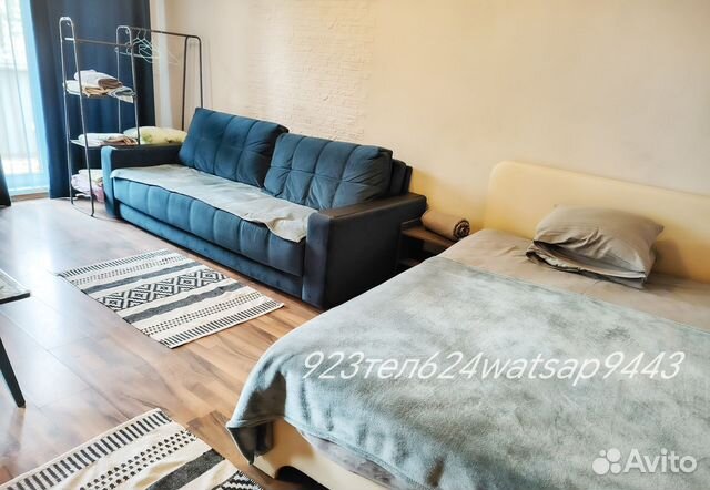 

1-к. квартира, 30 м², 2 кровати