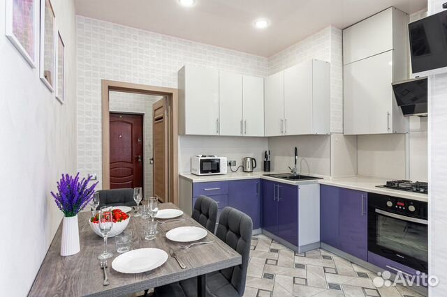 

1-к. квартира, 47 м², 2 кровати
