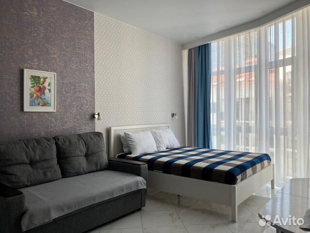 

Квартира-студия, 25 м², 2 кровати