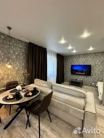 

Квартира-студия, 45 м², 2 кровати