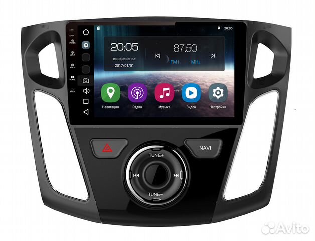 Магнитола для Ford Focus 3 на Android 8.0.1 Магнитола для Ford Focus 3 на Android 8.0.1
