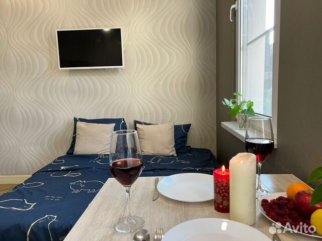 

Квартира-студия, 25 м², 2 кровати