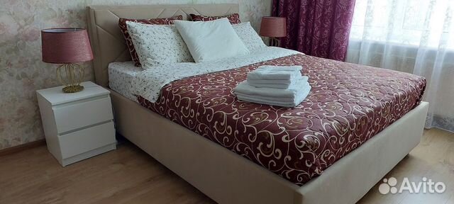 

1-к. квартира, 43 м², 2 кровати