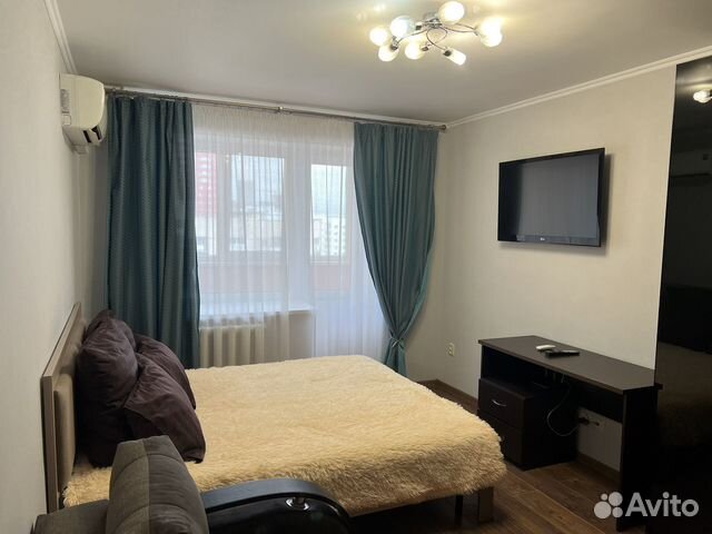 

1-к. квартира, 43 м², 2 кровати