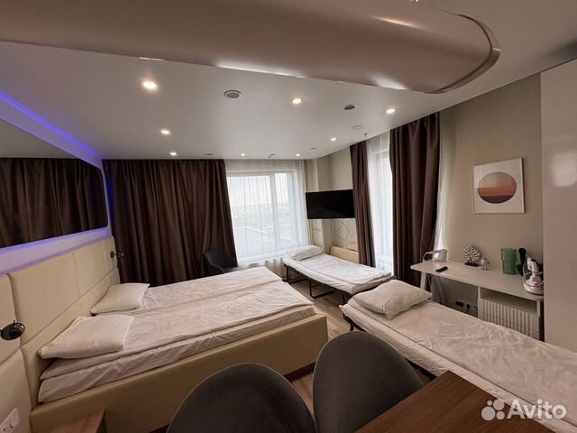 

Квартира-студия, 31 м², 7 кроватей