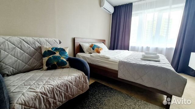 

Квартира-студия, 24 м², 2 кровати