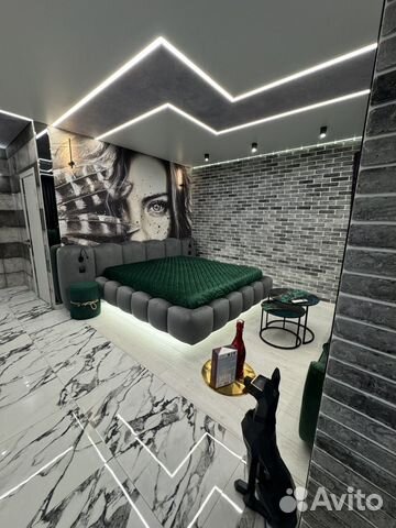 

Квартира-студия, 50 м², 2 кровати