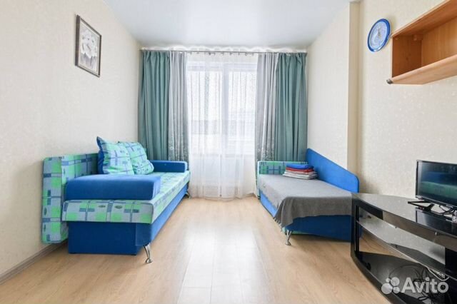 

Квартира-студия, 30 м², 2 кровати
