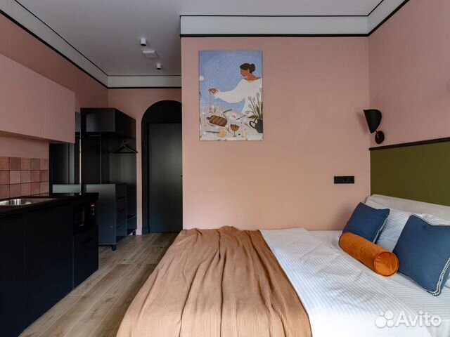 

Квартира-студия, 17,3 м², 1 кровать