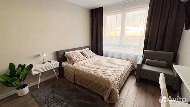 

Квартира-студия, 25 м², 2 кровати