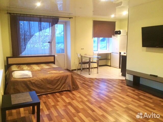 

Квартира-студия, 32 м², 1 кровать