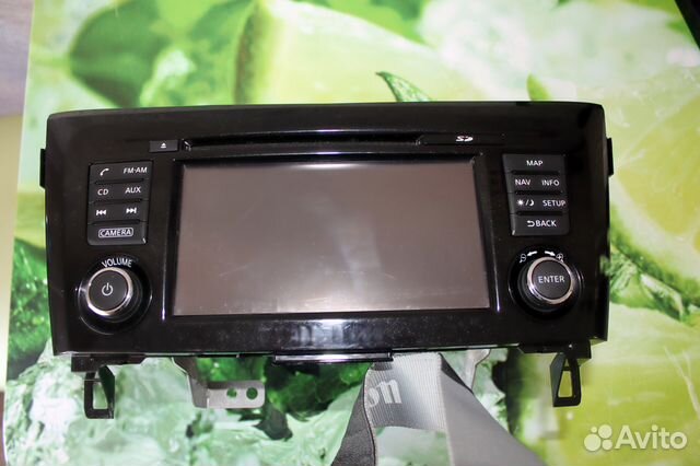 Штатная магнитола на Nissan Qashqai