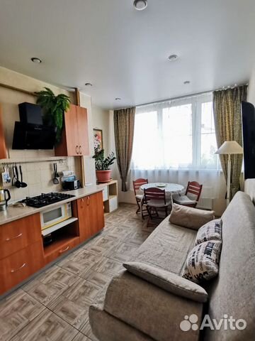

1-к. квартира, 40 м², 3 кровати
