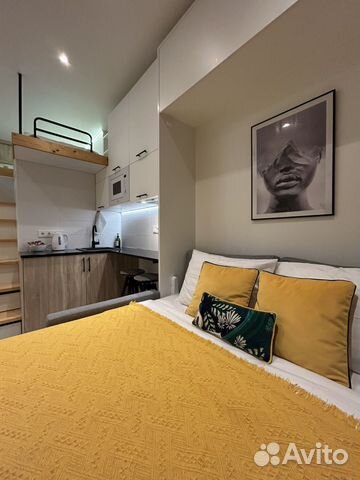 

Квартира-студия, 22 м², 3 кровати