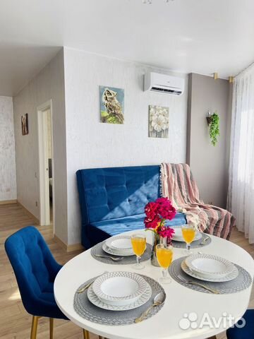 

1-к. квартира, 52 м², 2 кровати