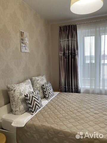 

1-к. квартира, 44 м², 2 кровати