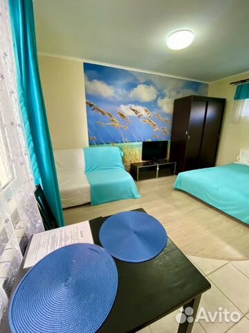 

Квартира-студия, 25 м², 2 кровати