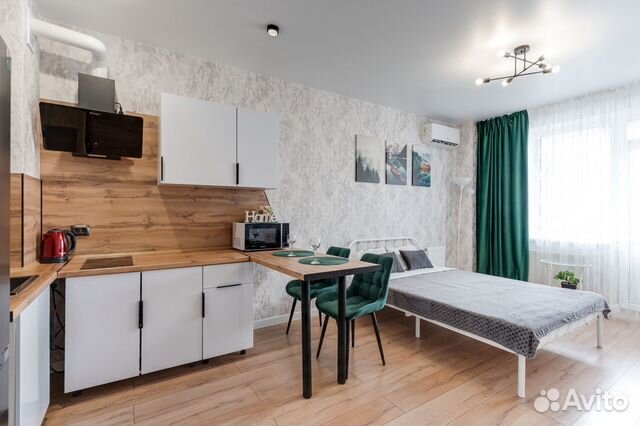 

Квартира-студия, 35 м², 1 кровать