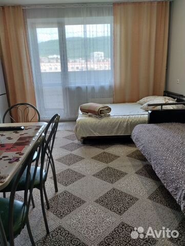 

Квартира-студия, 28 м², 2 кровати
