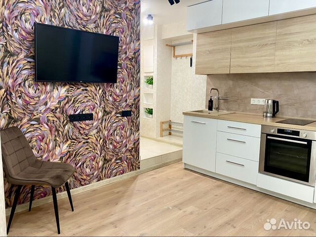 

Квартира-студия, 33 м², 2 кровати